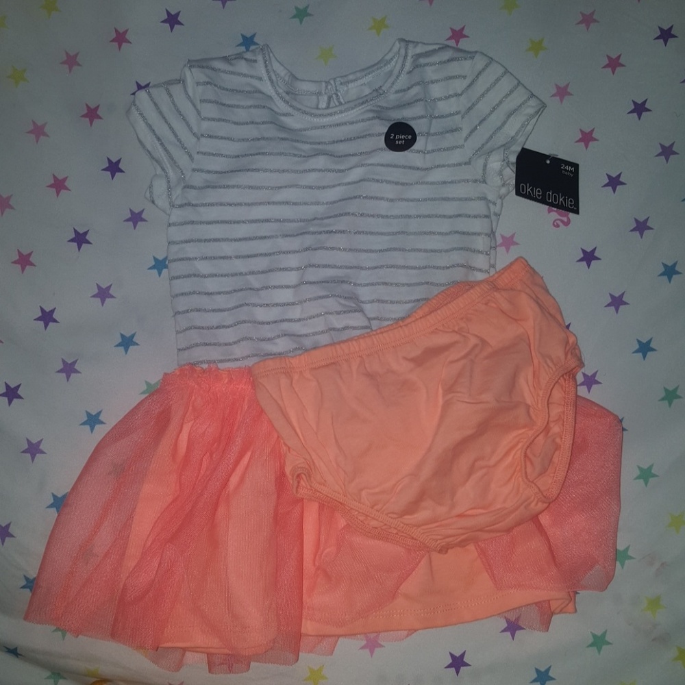 Peach Toddler Summer Dress